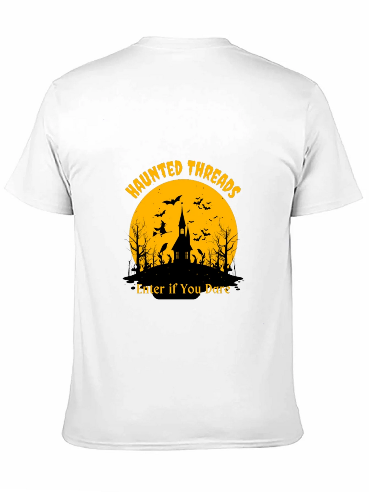 Haunted Threads Halloween T-Shirt
