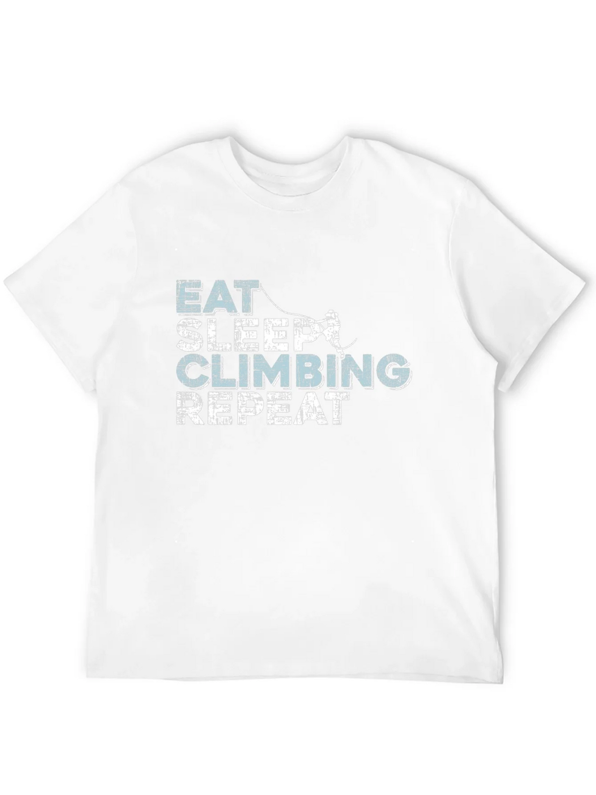 Eat Sleep Climbing Repeat Black T-Shirt
