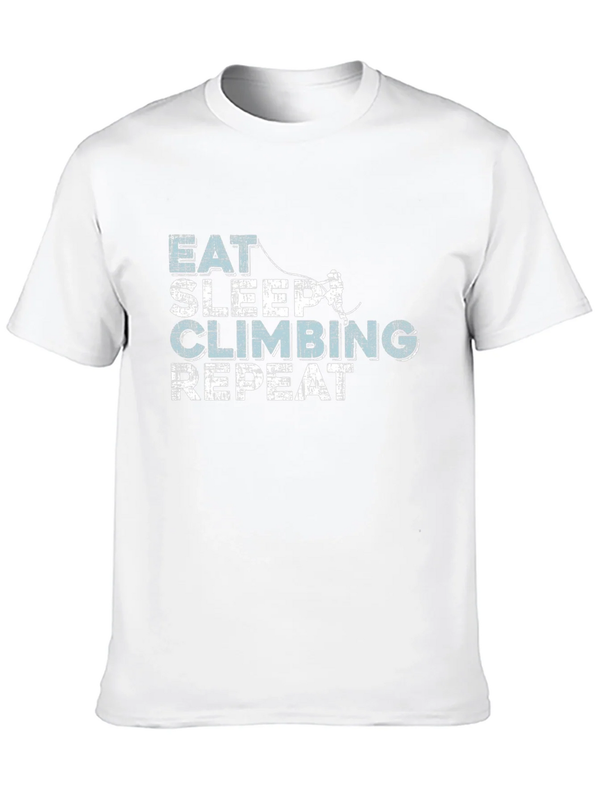 Eat Sleep Climbing Repeat Black T-Shirt