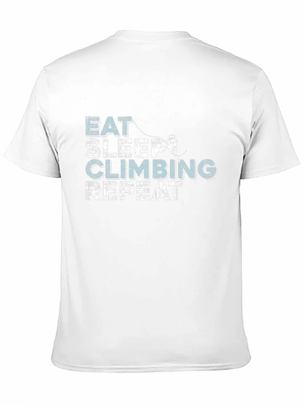 Eat Sleep Climbing Repeat Black T-Shirt