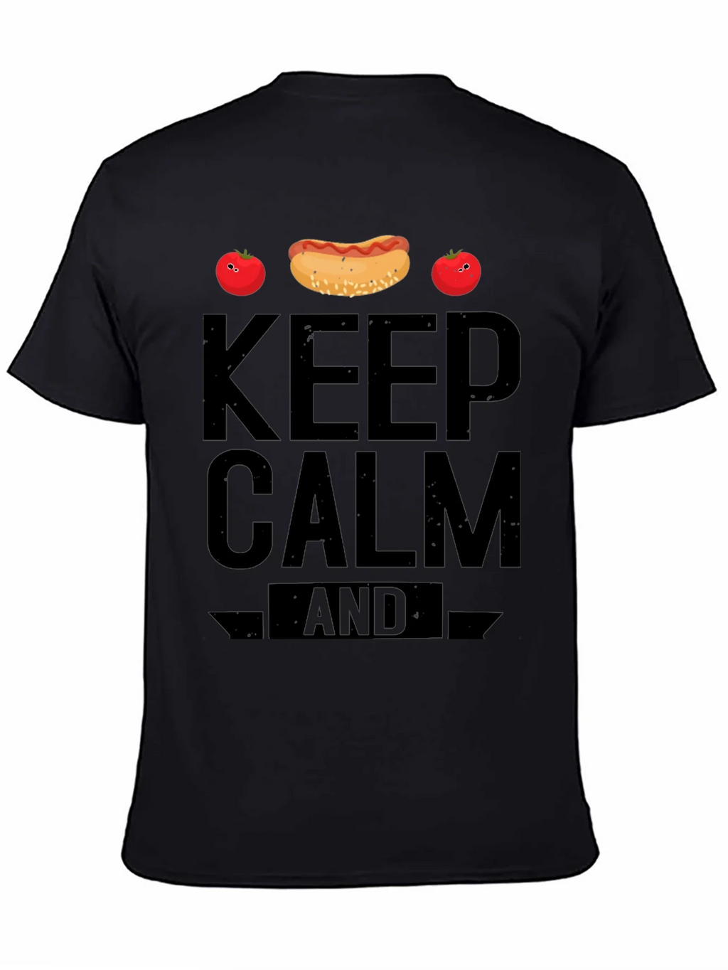 Keep Calm and Hotdog Funny T-Shirt