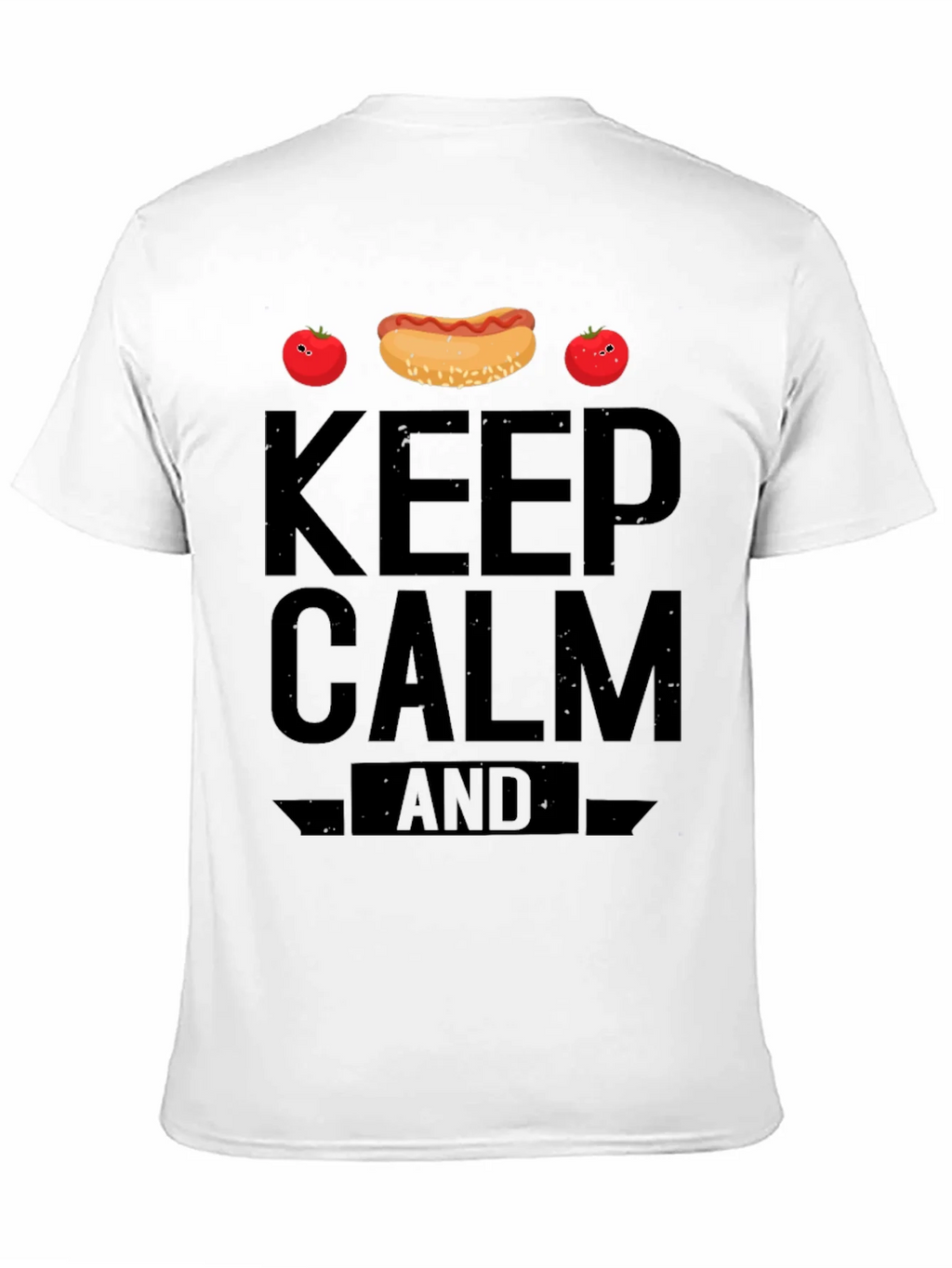 Keep Calm and Hotdog Funny T-Shirt