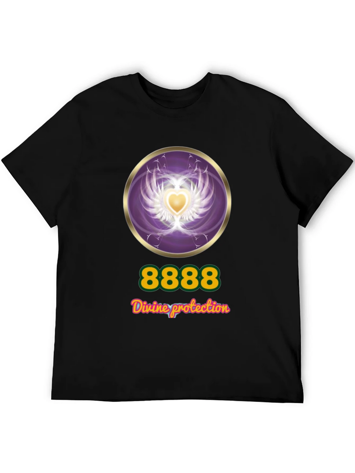 Divine Protection T-Shirt - Angel Number 8888