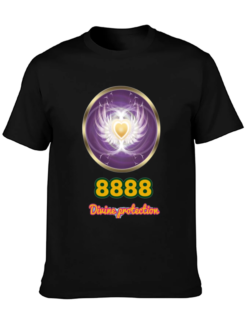 Divine Protection T-Shirt - Angel Number 8888
