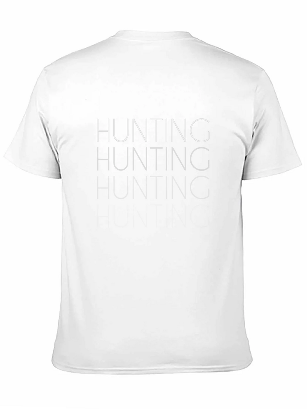 Hunting Graphic Tee - Black Casual T-Shirt