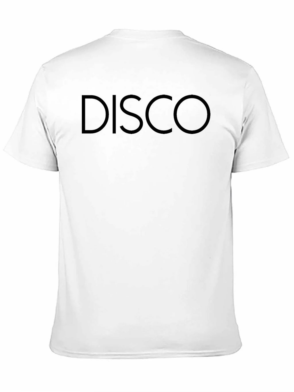 Mens Black Disco Graphic T-Shirt