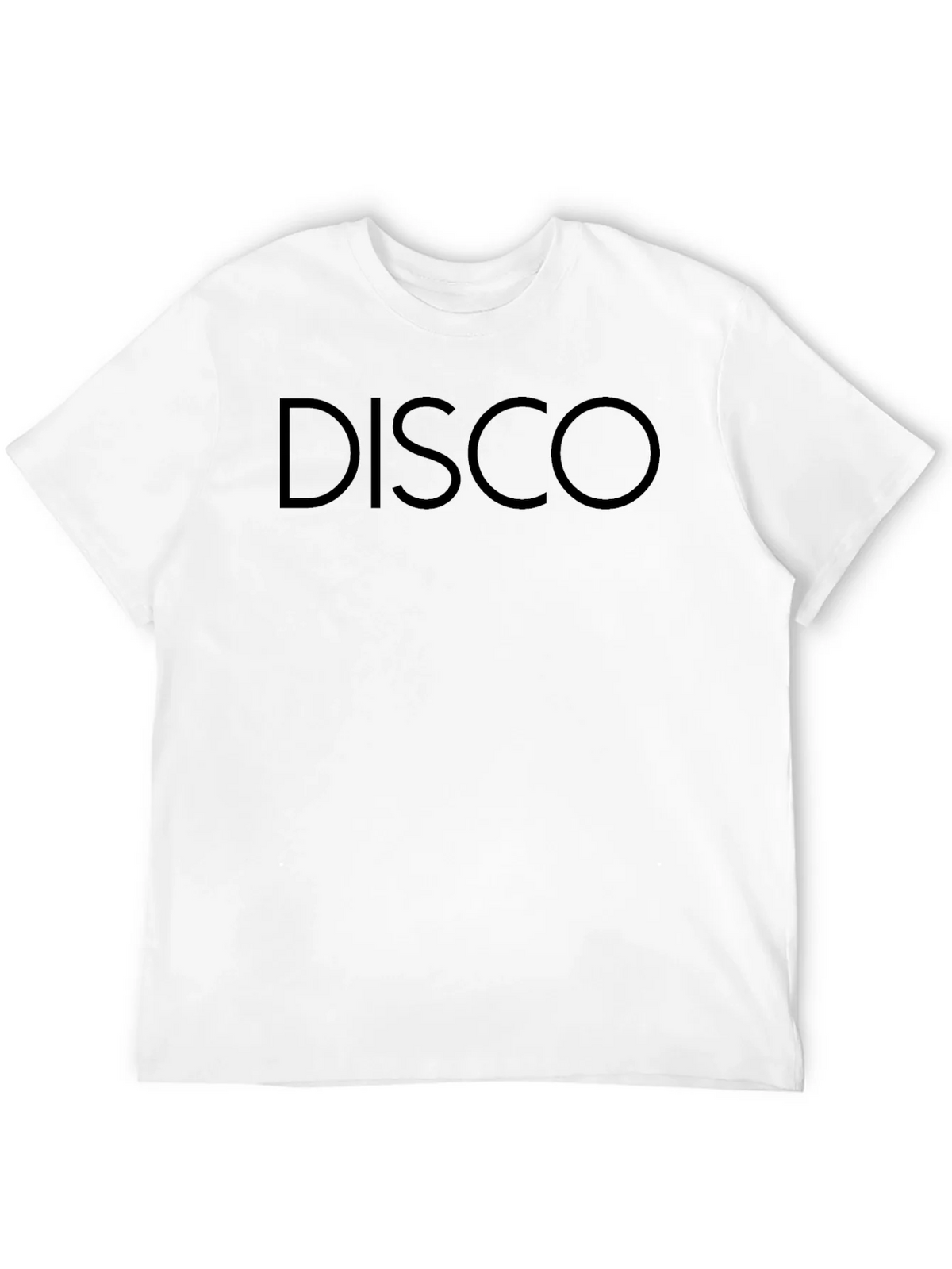 Mens Black Disco Graphic T-Shirt