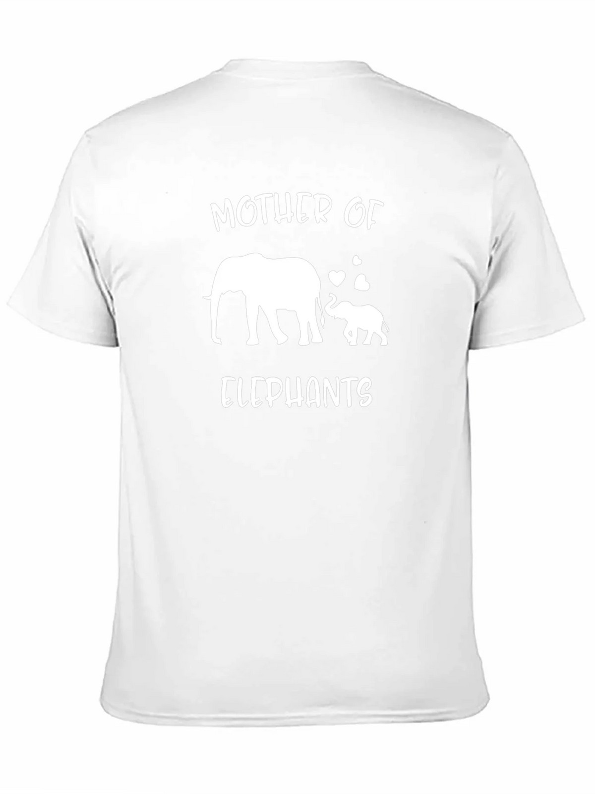 Mother of Elephants Black T-Shirt