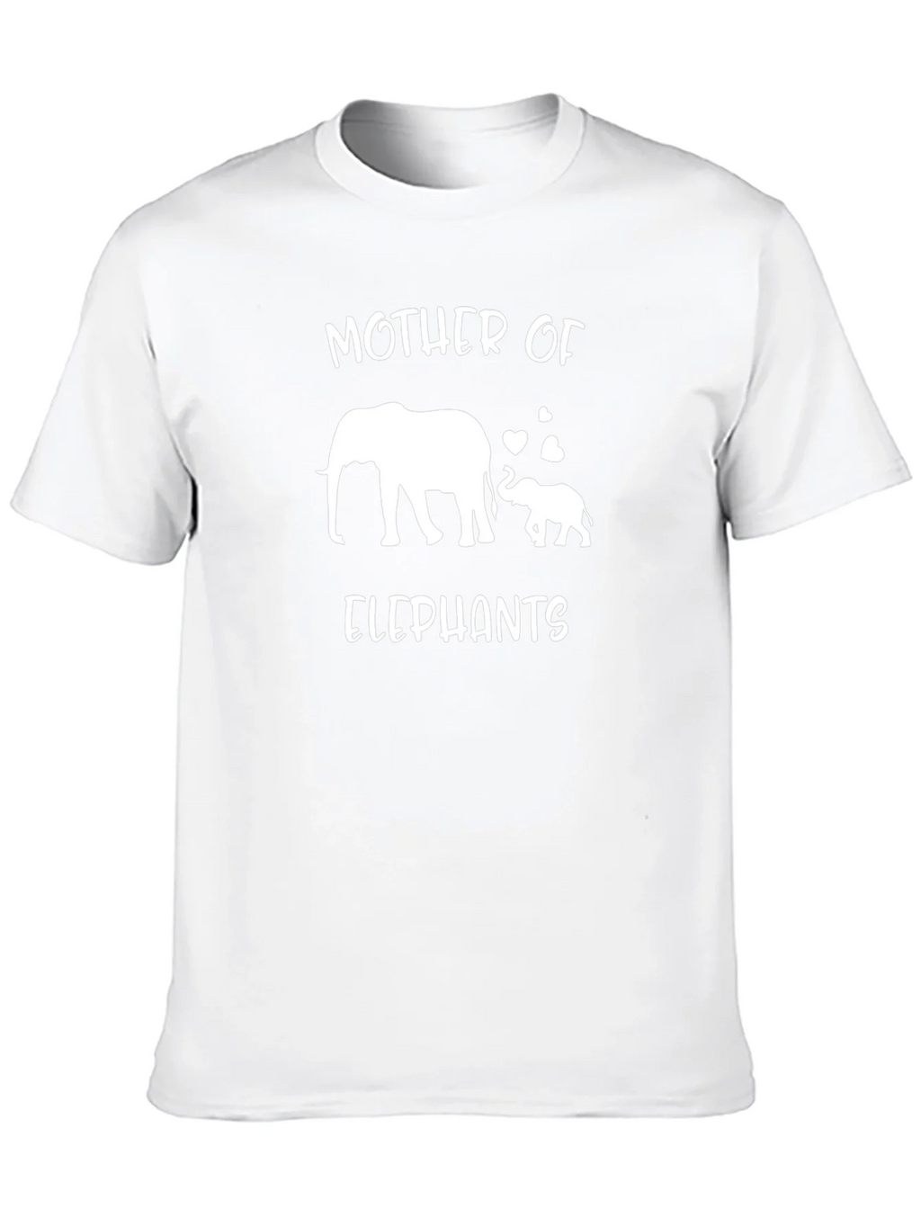 Mother of Elephants Black T-Shirt