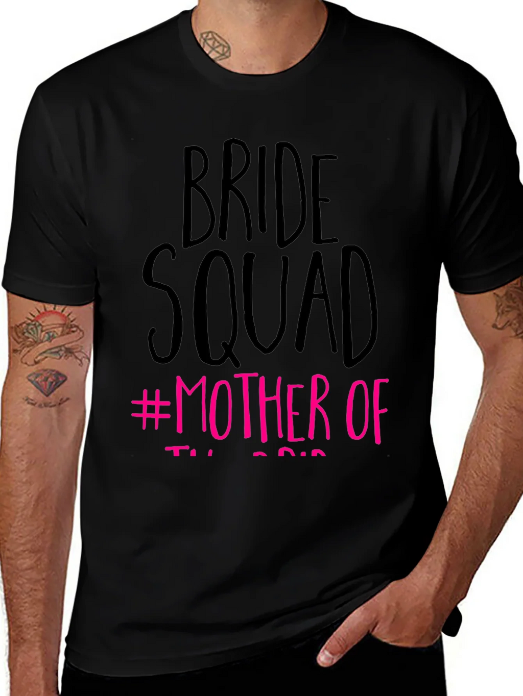 Bride Squad #Mother Of T-Shirt