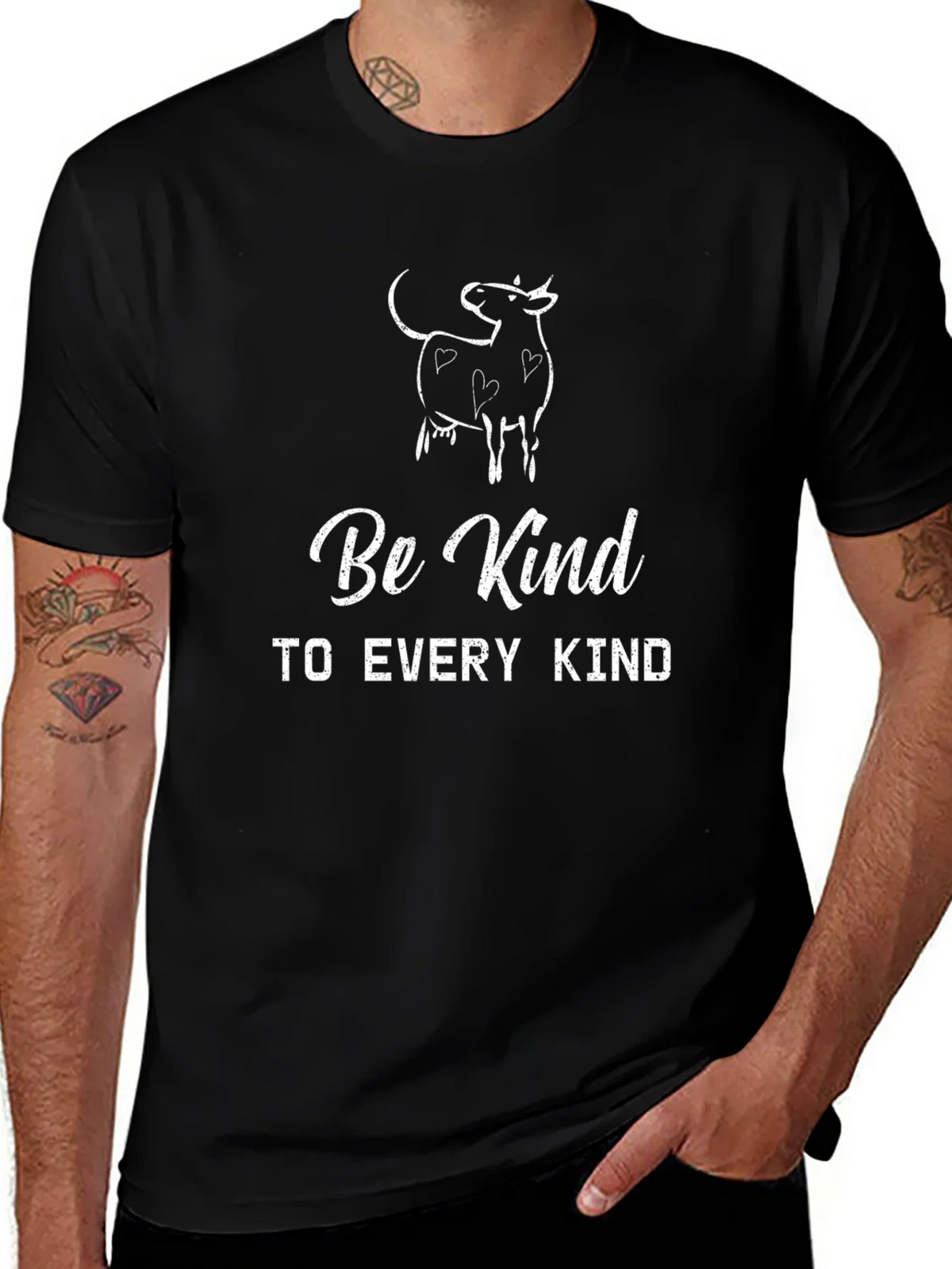 Be Kind T-Shirt - Vegan Animal Lover Tee