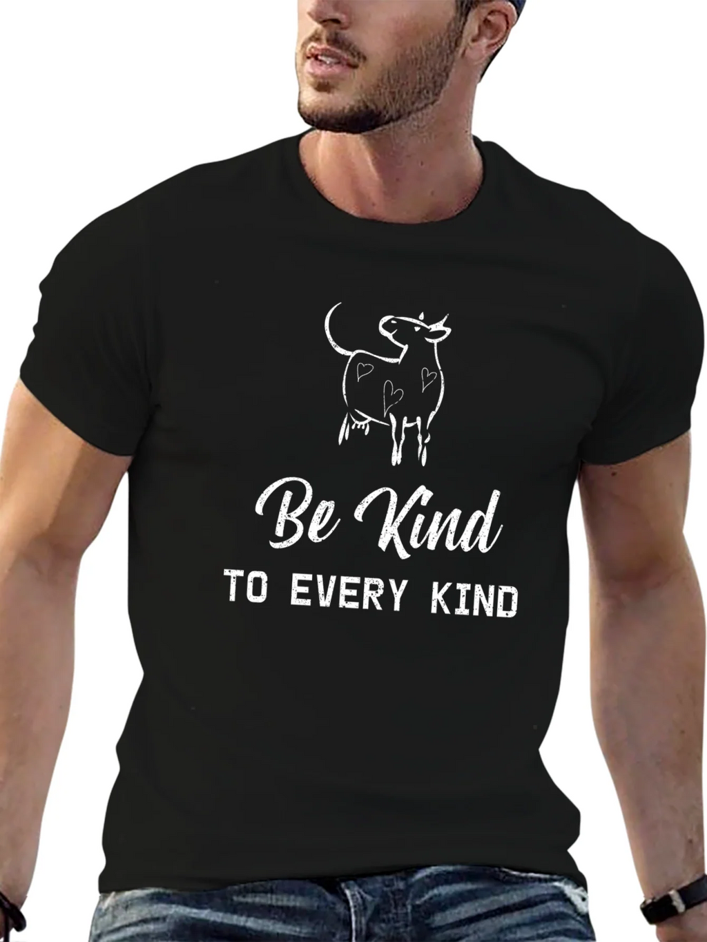 Be Kind T-Shirt - Vegan Animal Lover Tee