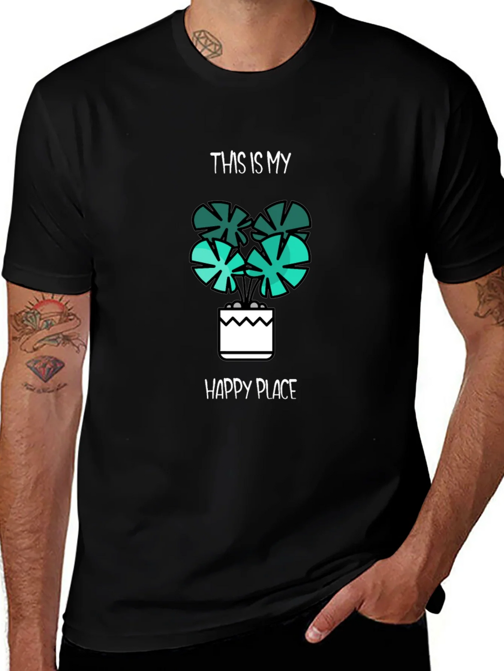 Happy Place Graphic T-Shirt