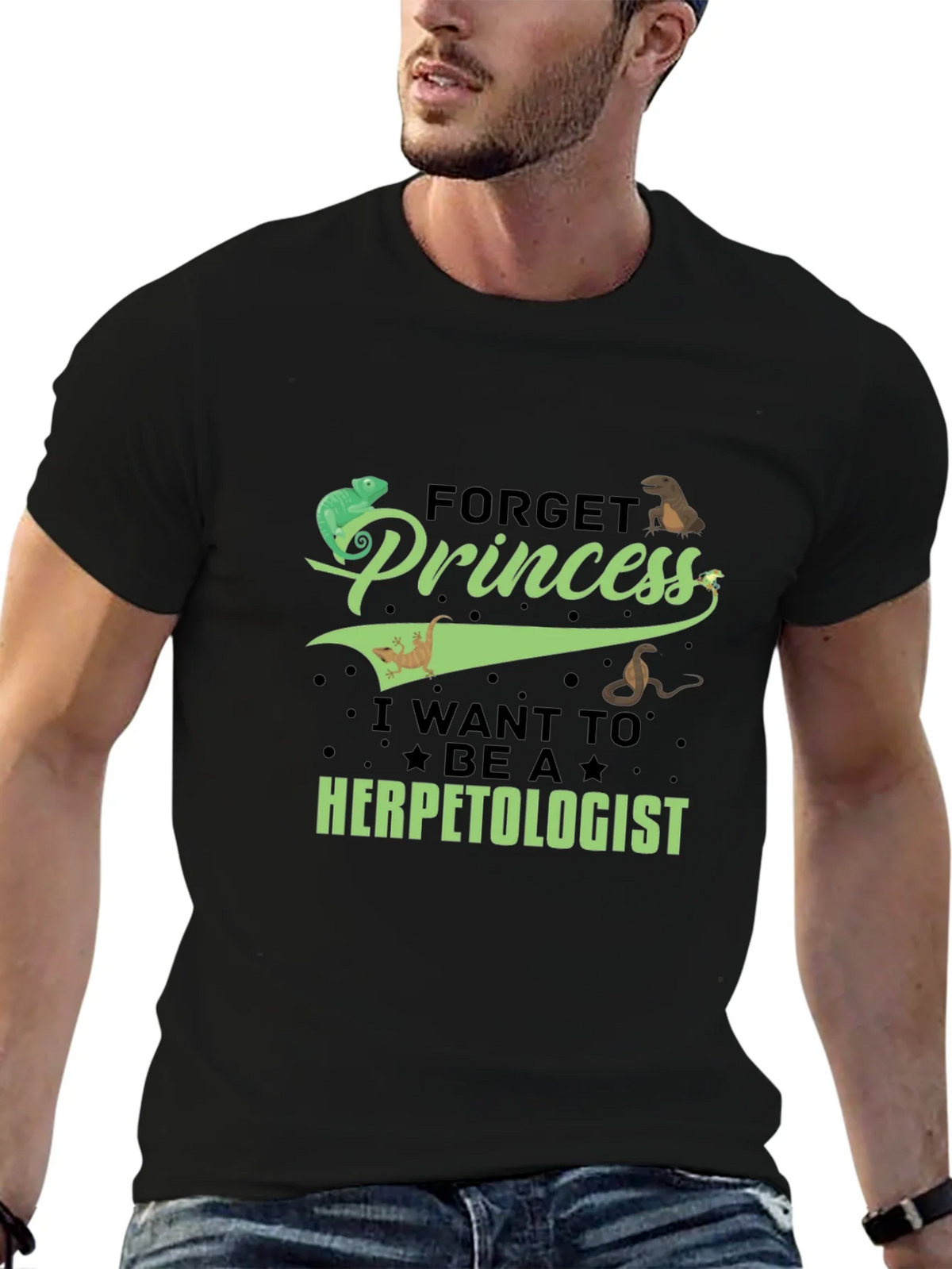 Herpetologist T-Shirt: Reptile Lover Tee