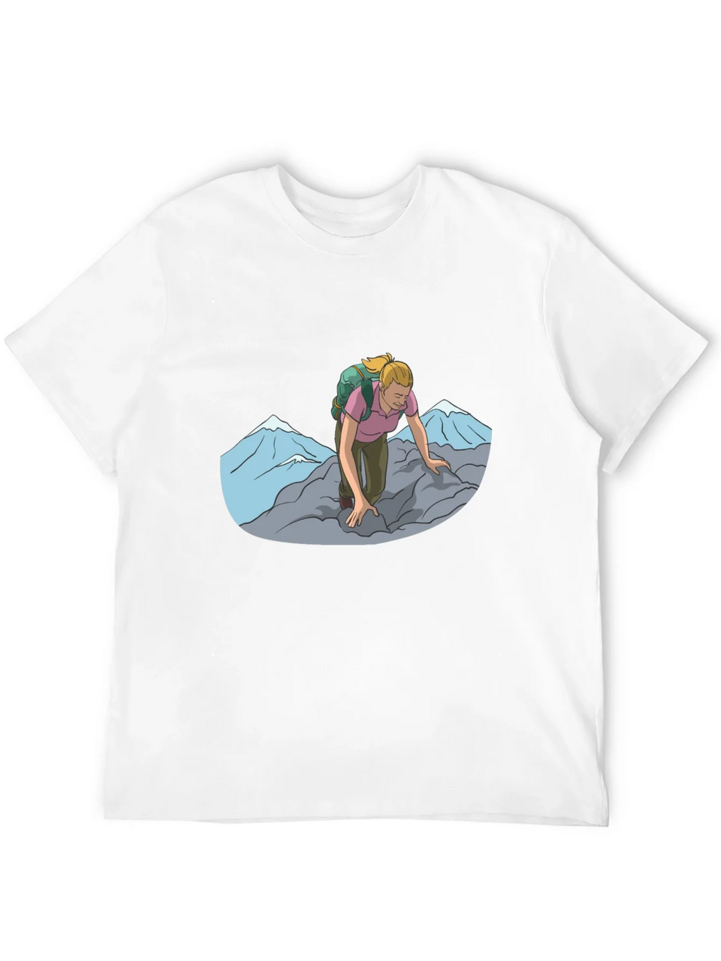 Climber Graphic T-Shirt - Adventure Ready!