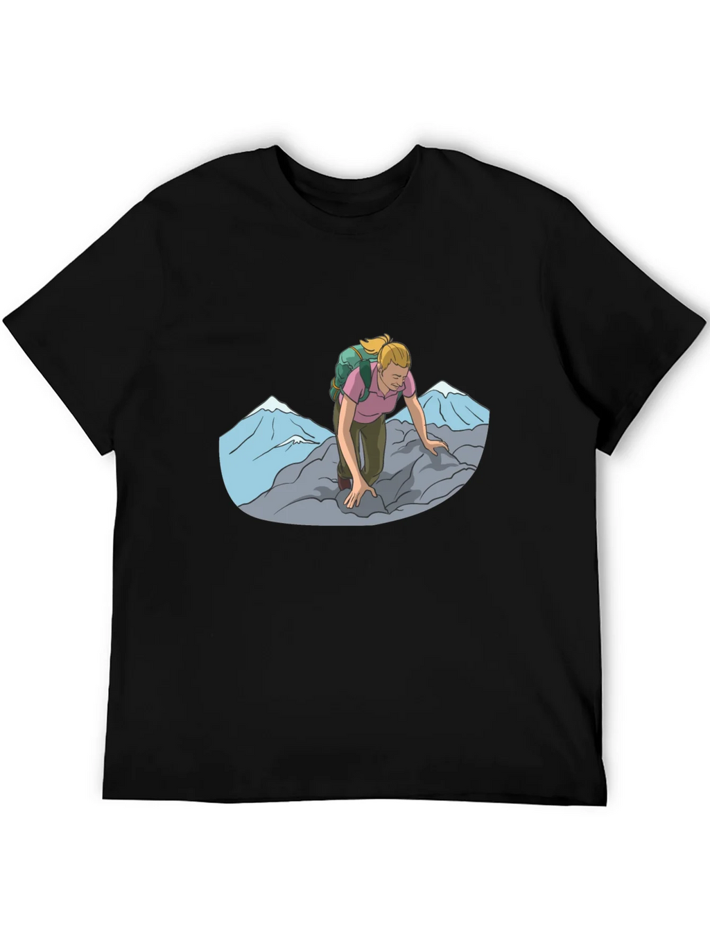 Climber Graphic T-Shirt - Adventure Ready!