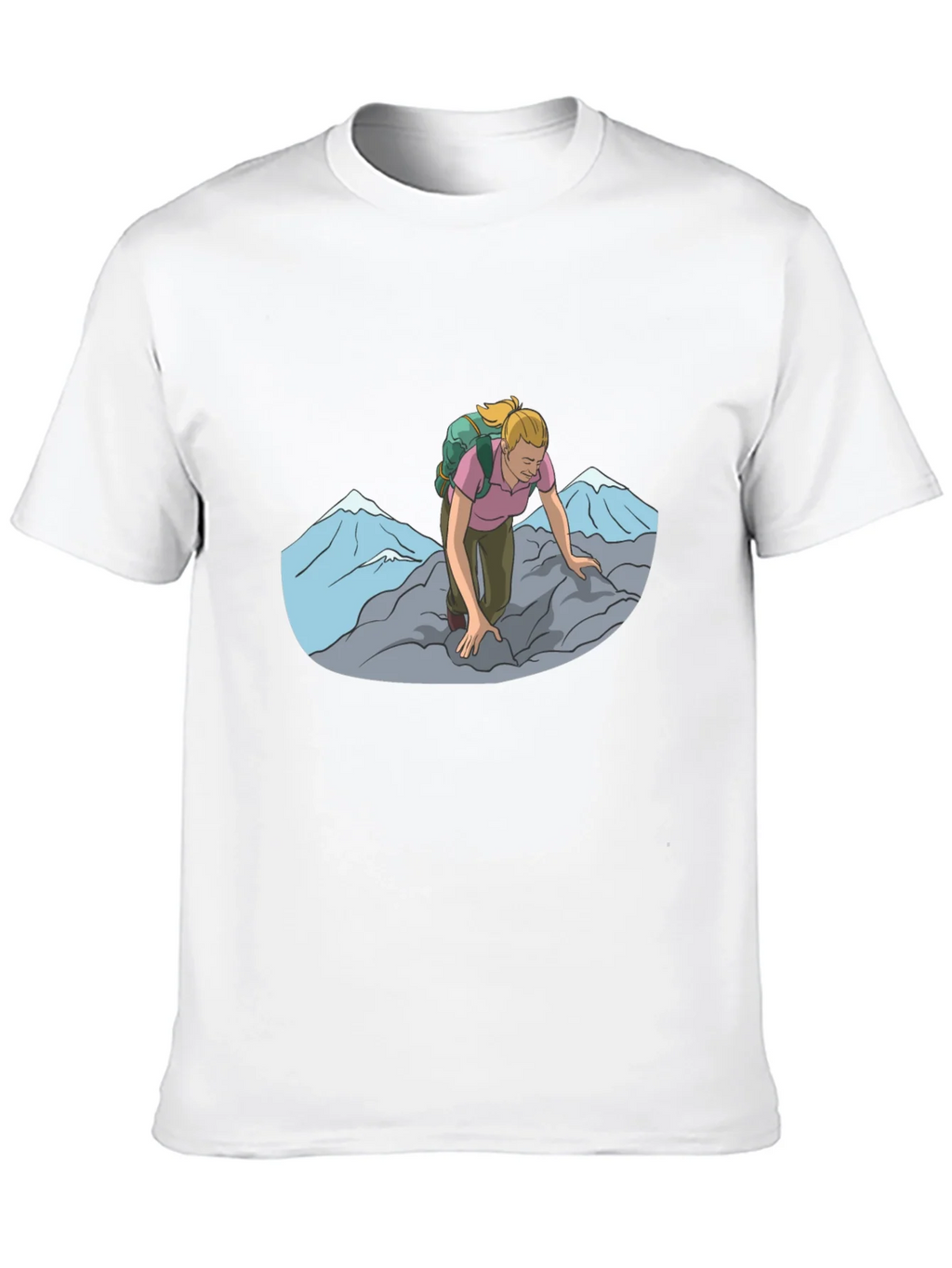 Climber Graphic T-Shirt - Adventure Ready!