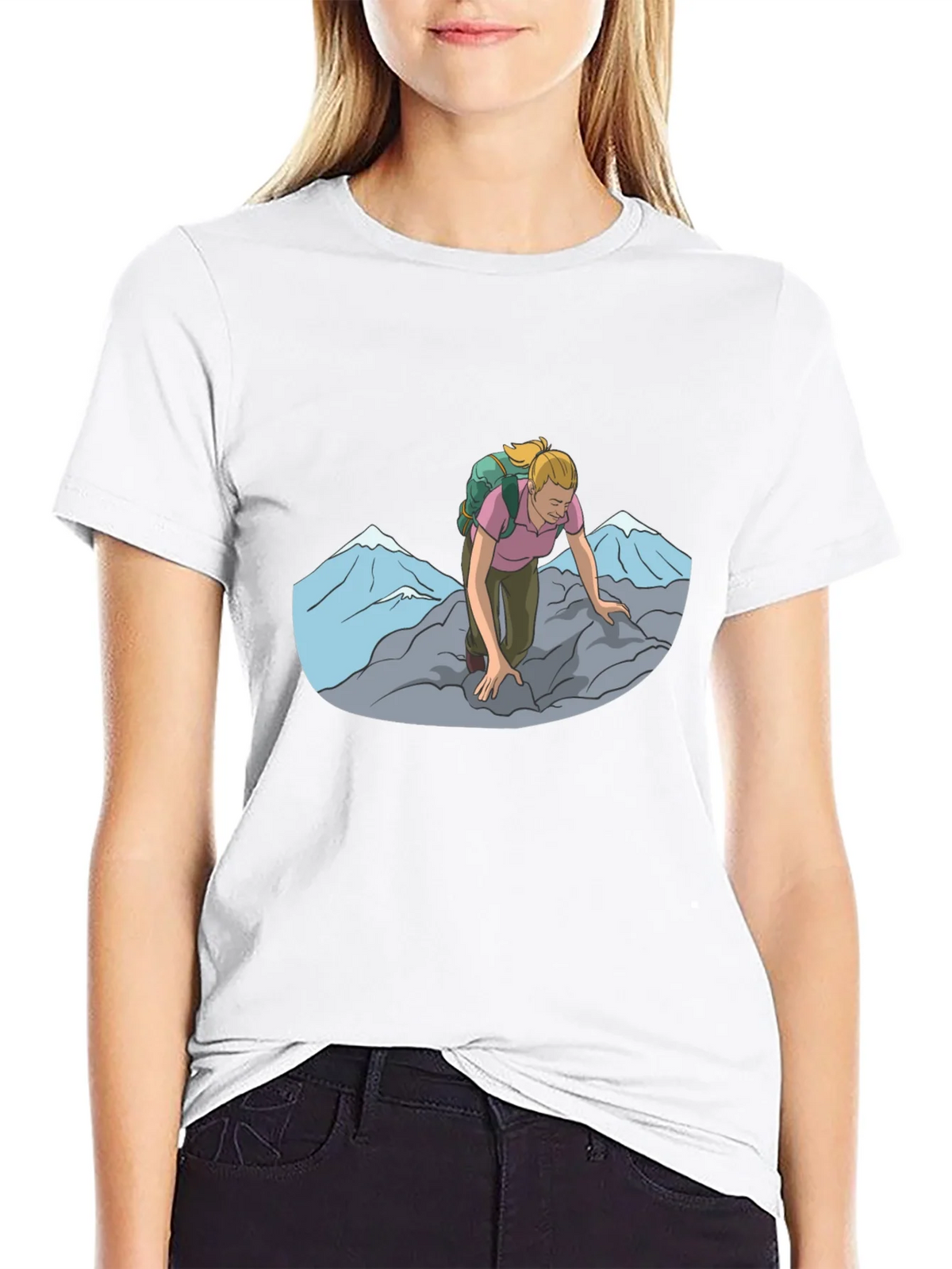 Climber Graphic T-Shirt - Adventure Ready!
