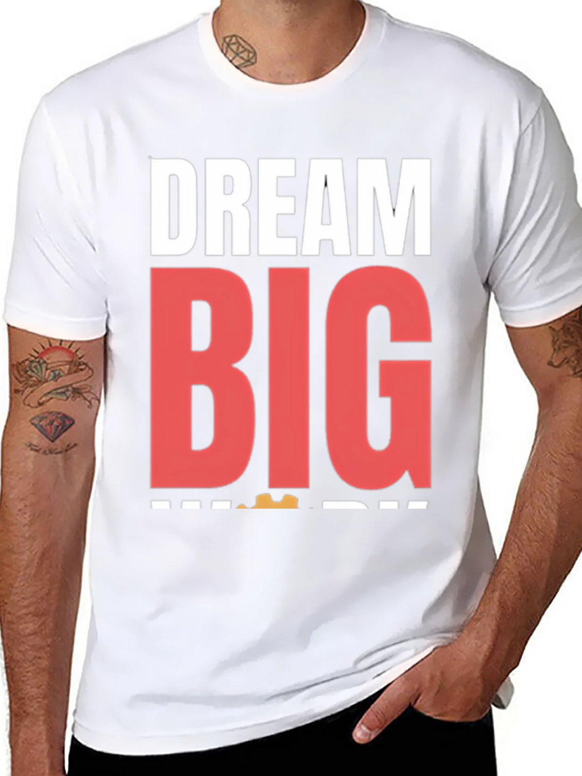 Dream Big Graphic Tee - Motivational T-Shirt