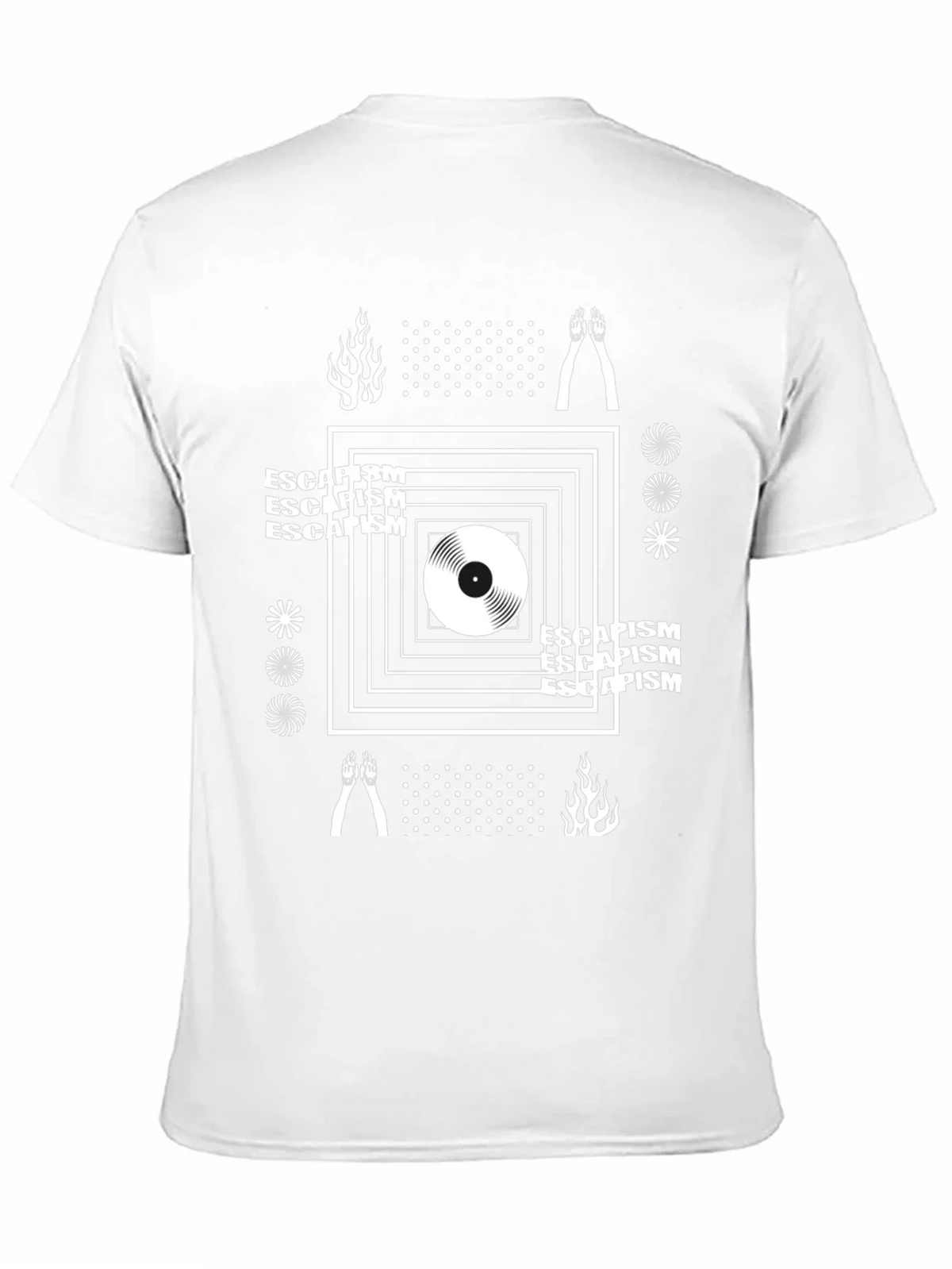 Escapism Graphic Tee - Modern Design Comfort Fit