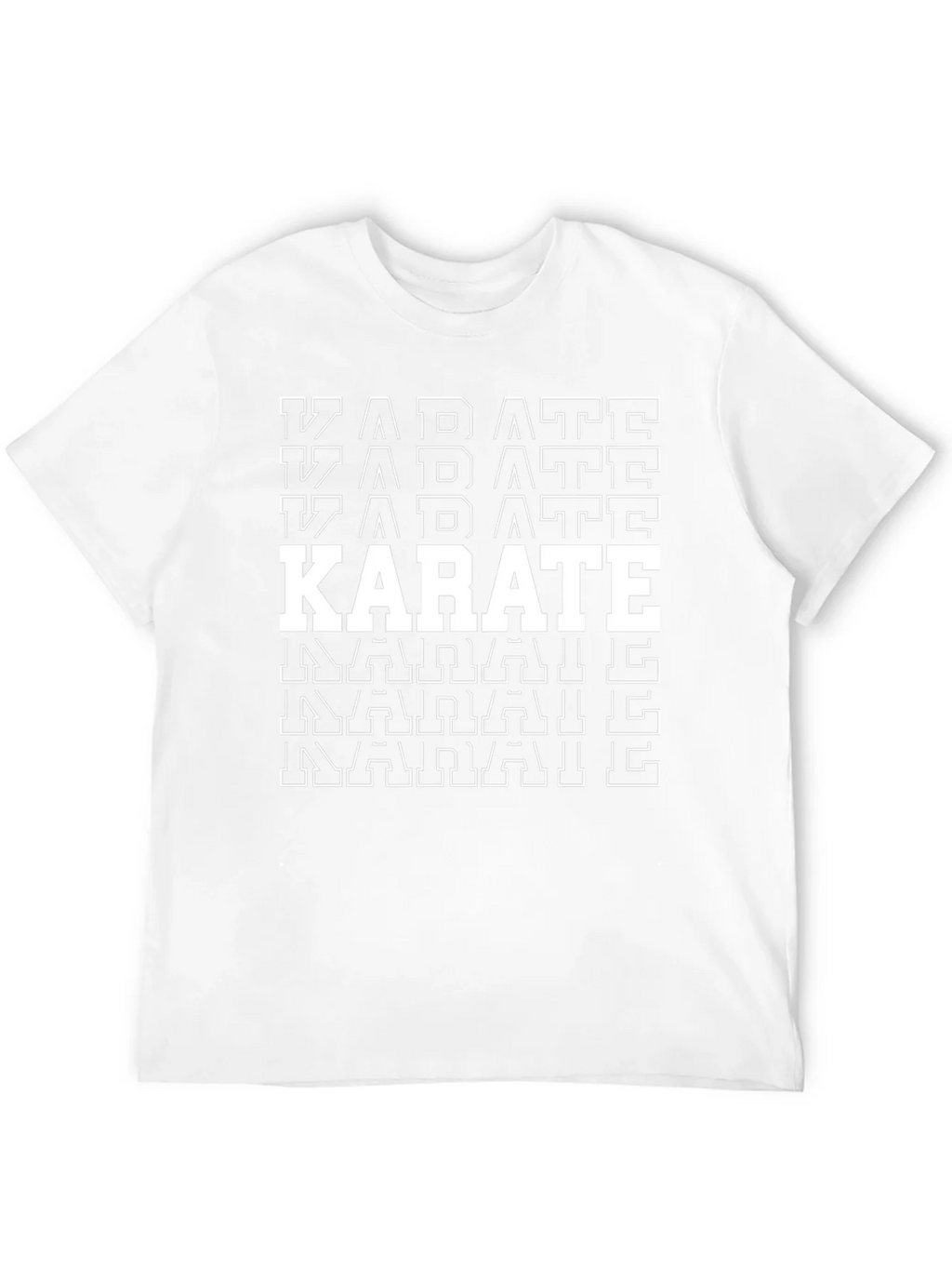 Karate Graphic T-Shirt - Black Martial Arts Tee