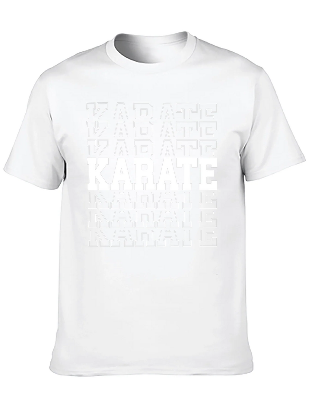 Karate Graphic T-Shirt - Black Martial Arts Tee