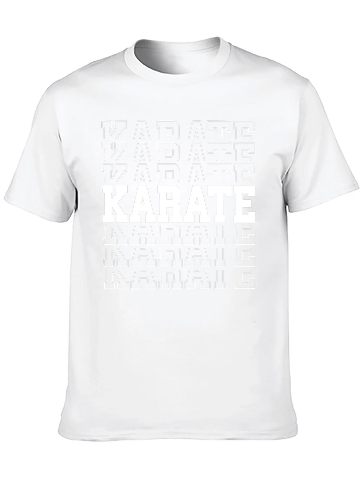 Karate Graphic T-Shirt - Black Martial Arts Tee
