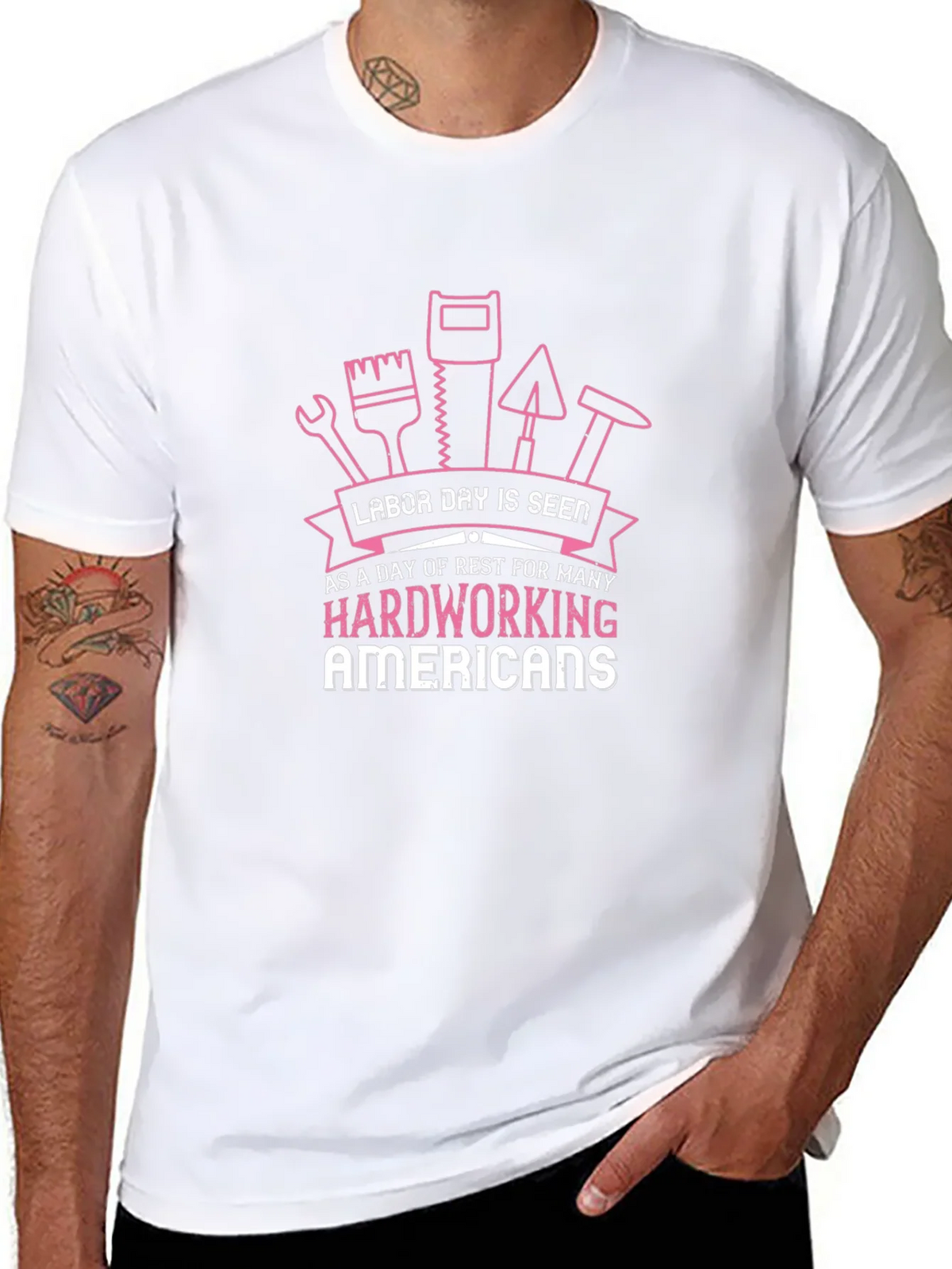 Labor Day T-Shirt for Hardworking Americans