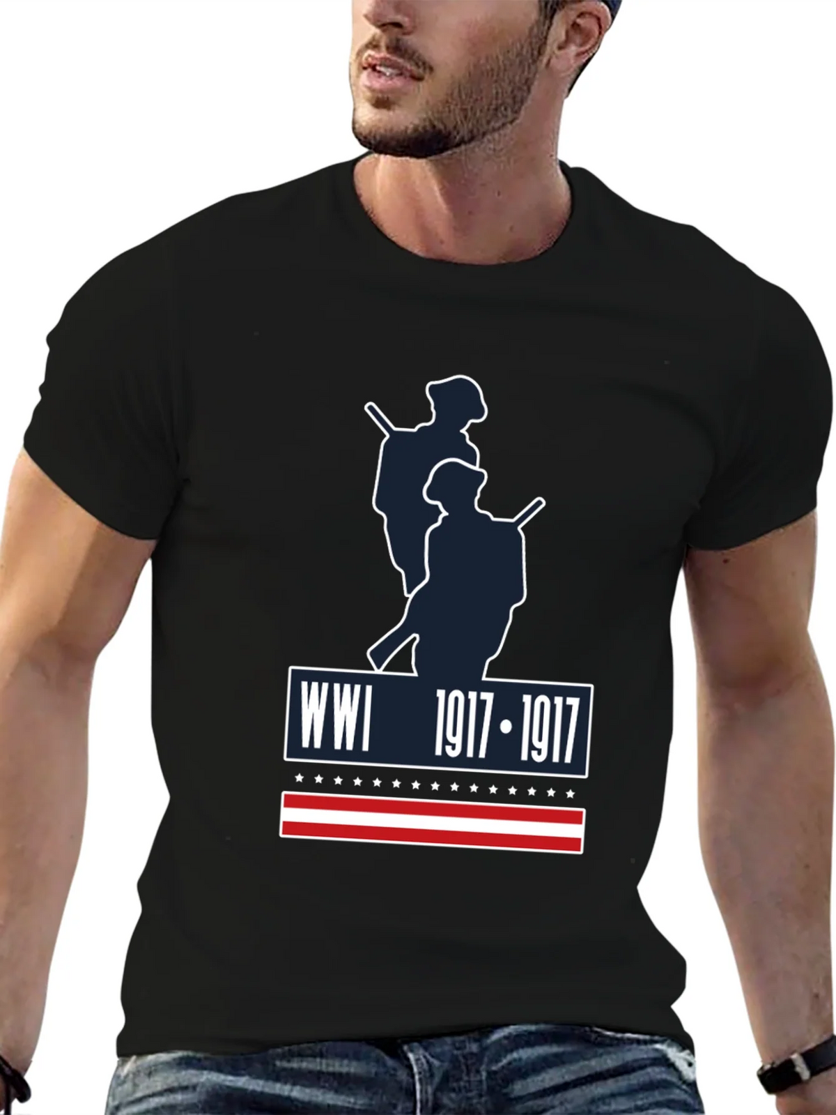 WWI 1917-1917 Graphic Print T-Shirt