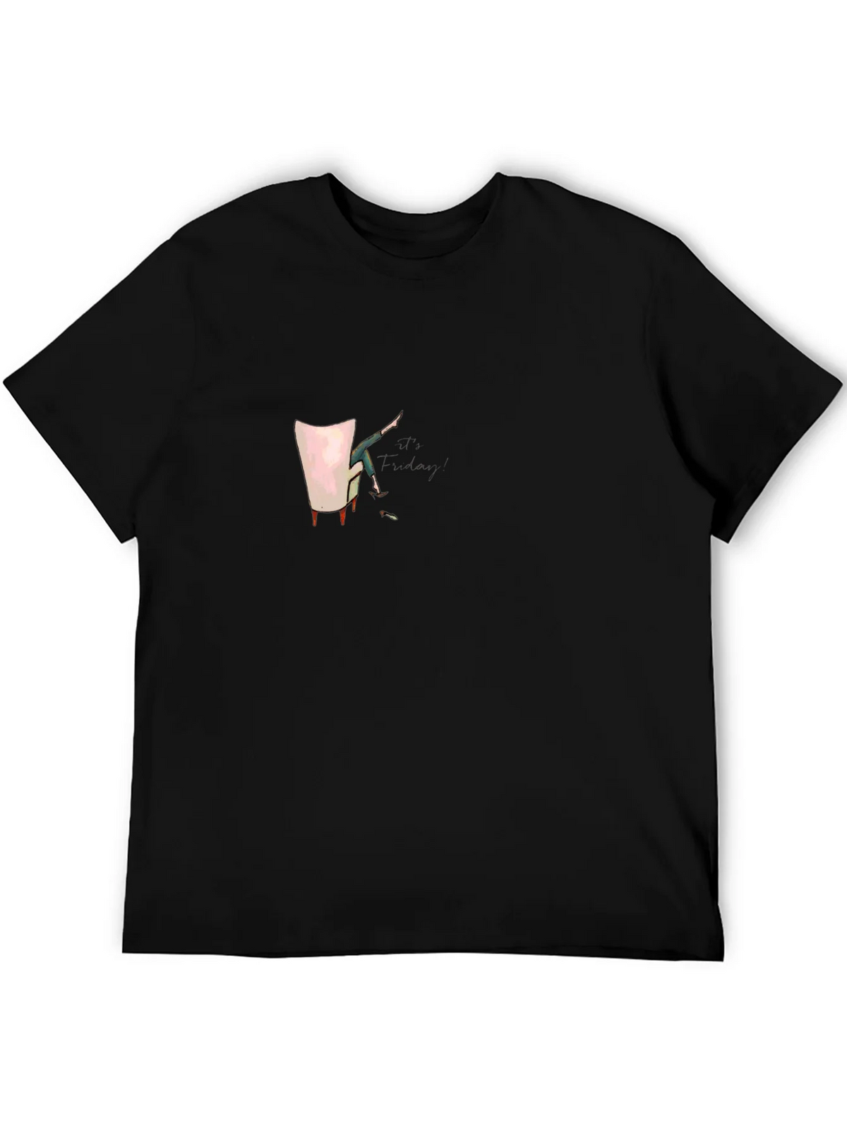 Relaxed Graphic Tee - Novelty Chair Design