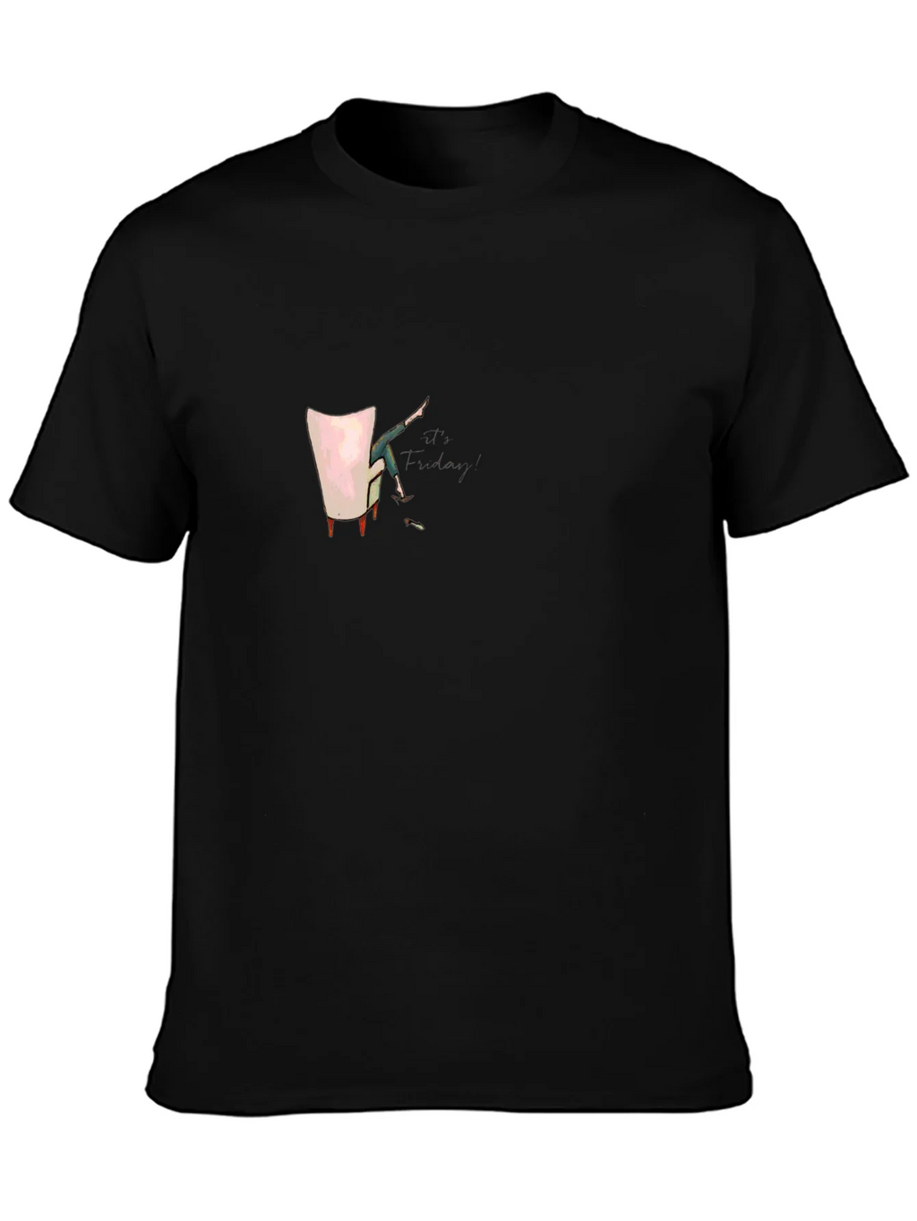 Relaxed Graphic Tee - Novelty Chair Design