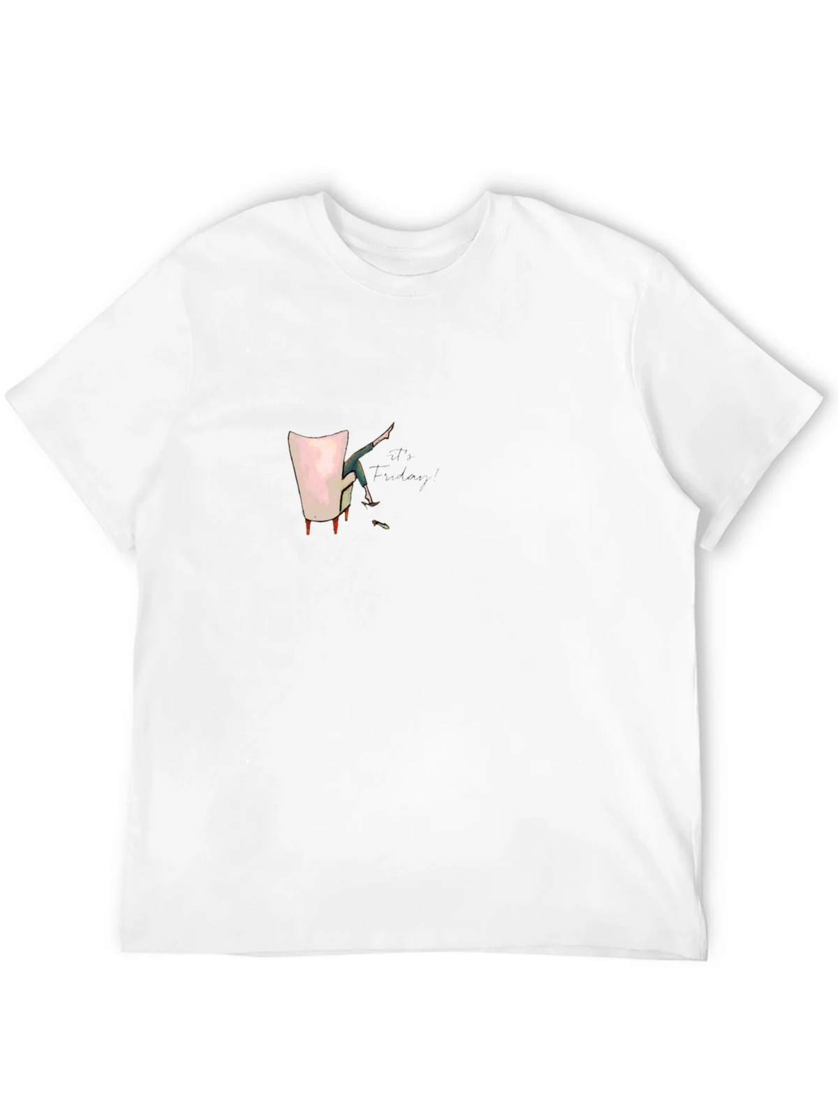 Relaxed Graphic Tee - Novelty Chair Design