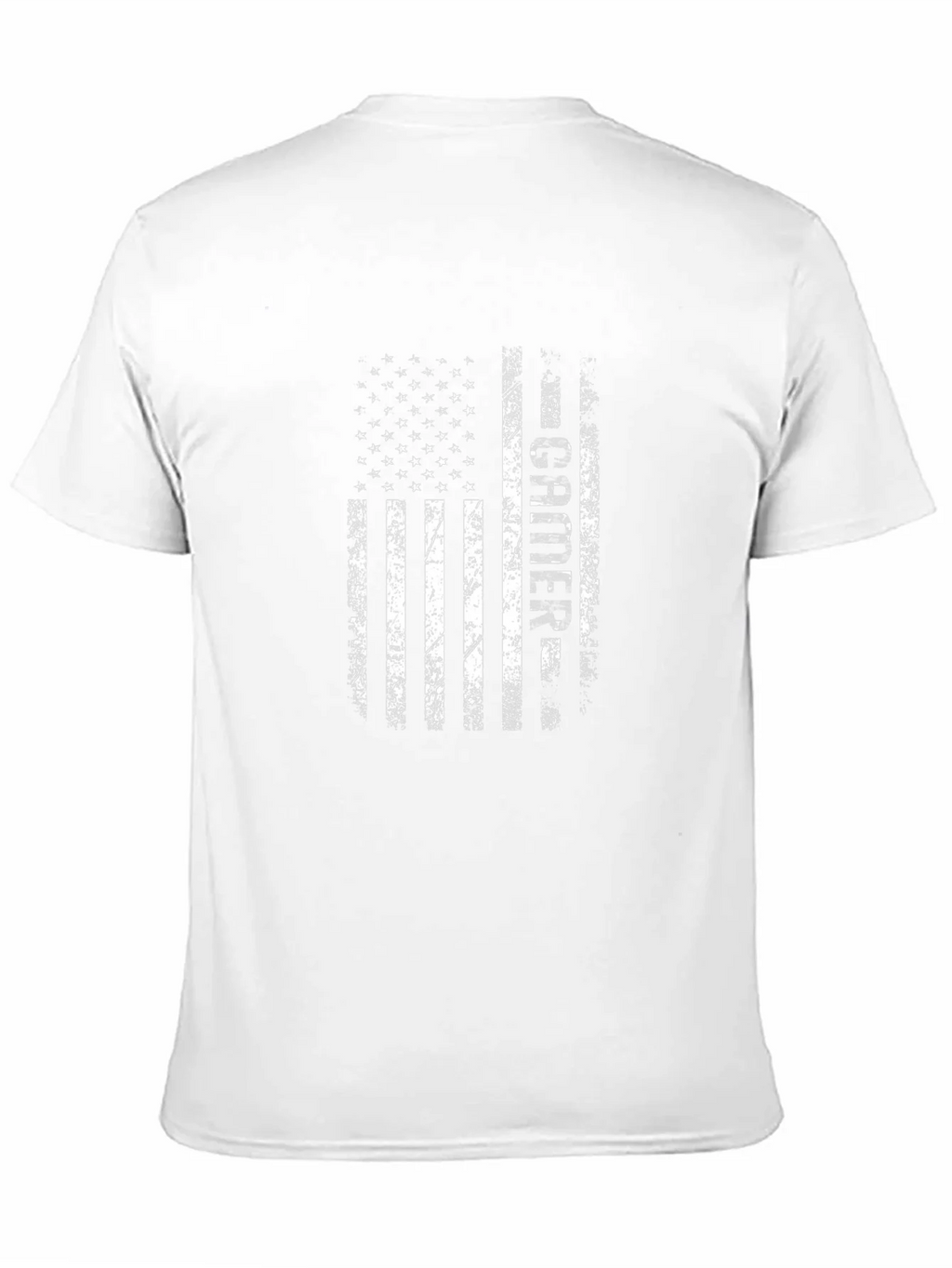 Distressed American Flag Teacher Graphic T-Shirt