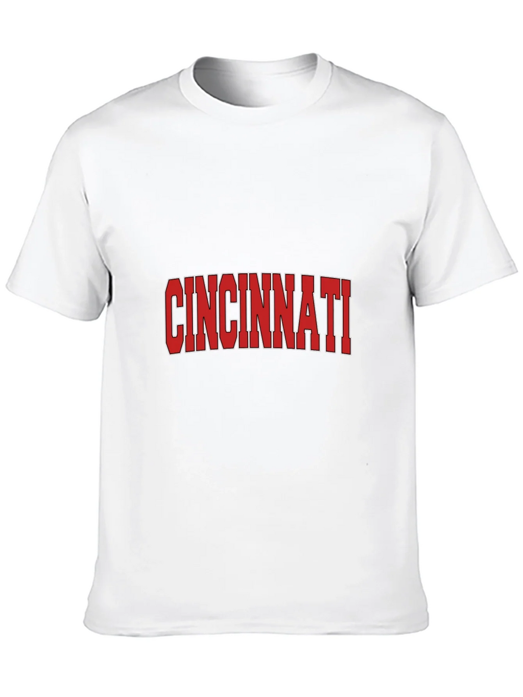 Cincinnati Reds Style Black T-Shirt