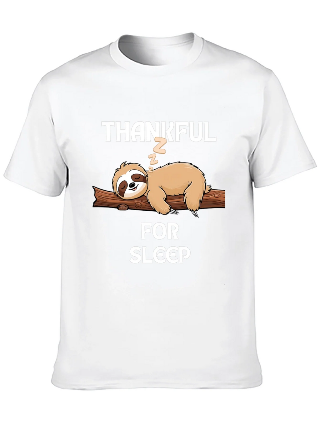Thankful for Sleep Sloth T-Shirt