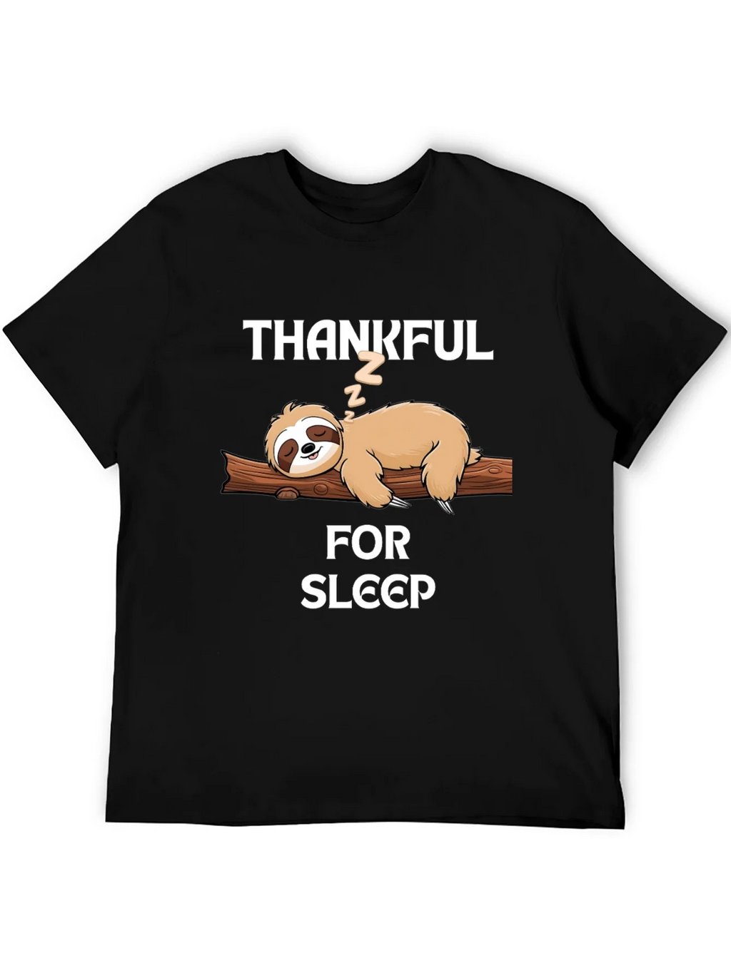 Thankful for Sleep Sloth T-Shirt