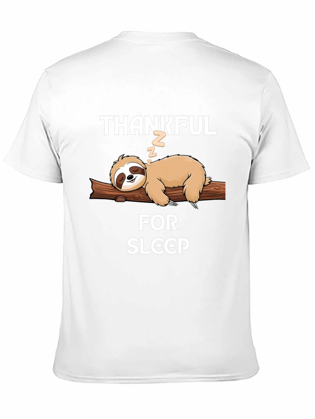 Thankful for Sleep Sloth T-Shirt