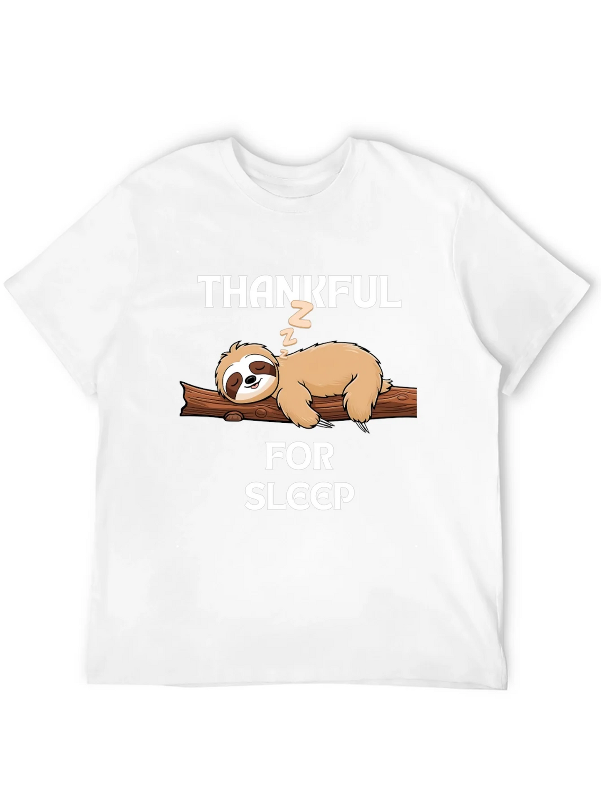 Thankful for Sleep Sloth T-Shirt