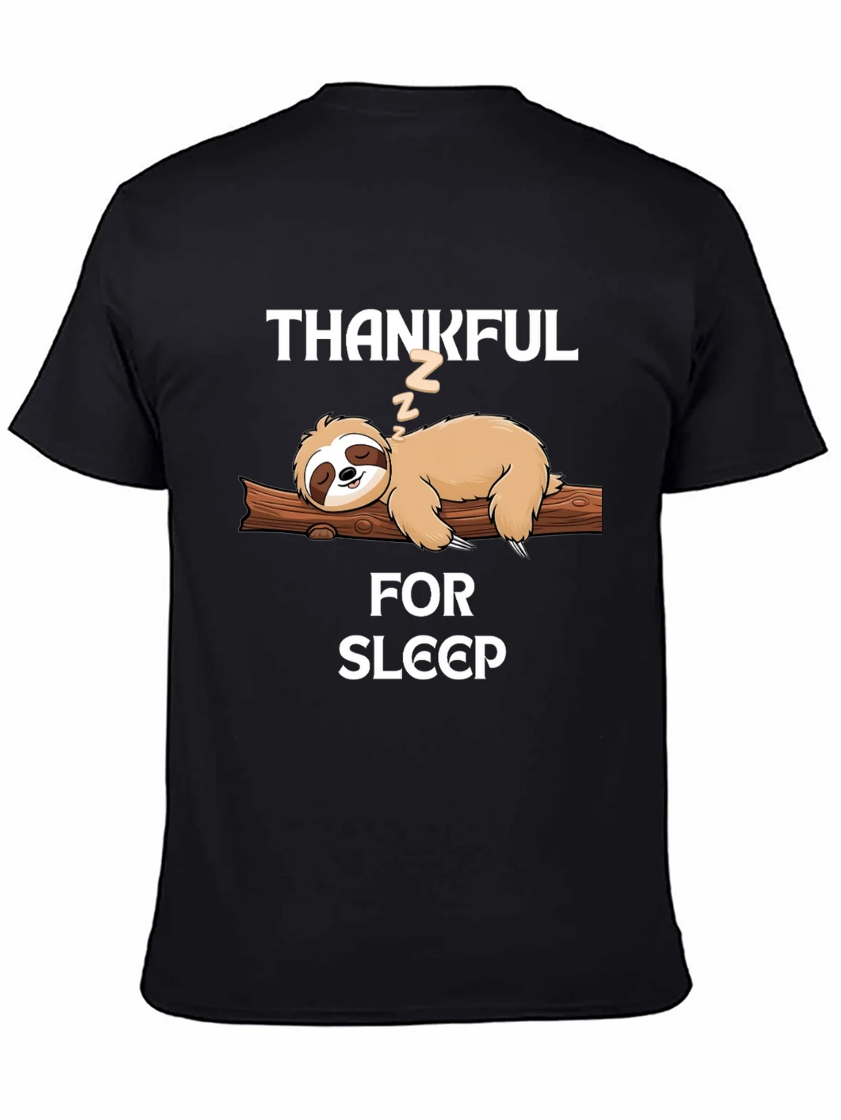 Thankful for Sleep Sloth T-Shirt