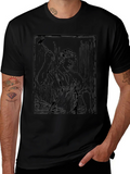 Blacksmith Graphic Print Crewneck T-Shirt
