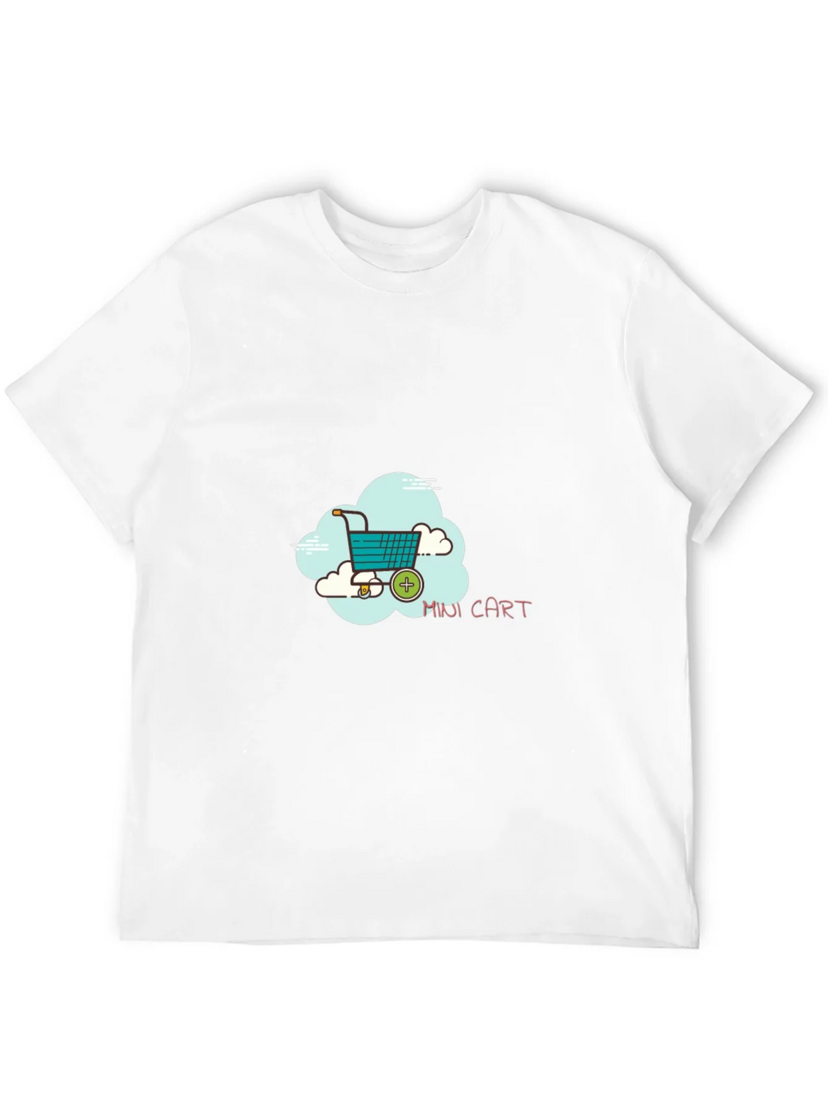 Mini Cart Graphic Black T-Shirt