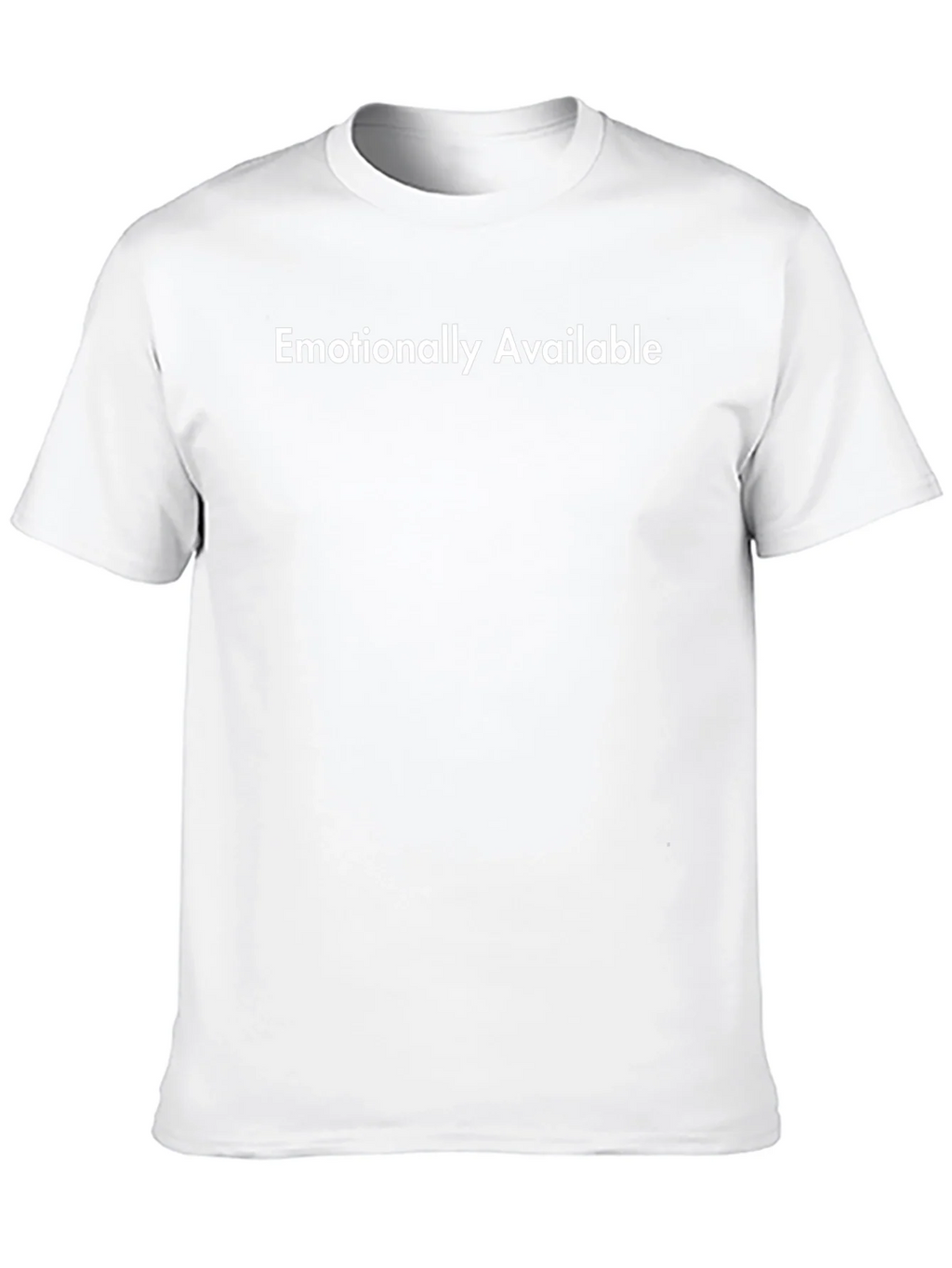 Emotionally Available Graphic Tee - Black