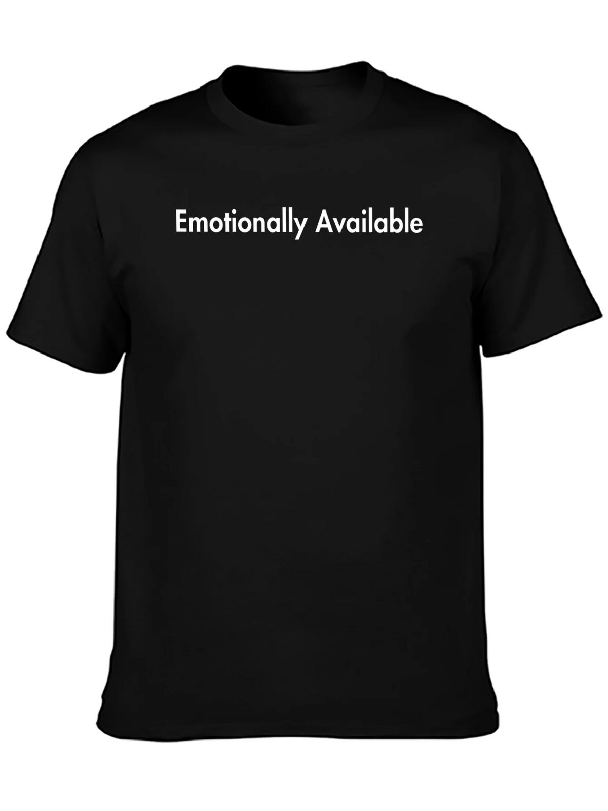 Emotionally Available Graphic Tee - Black