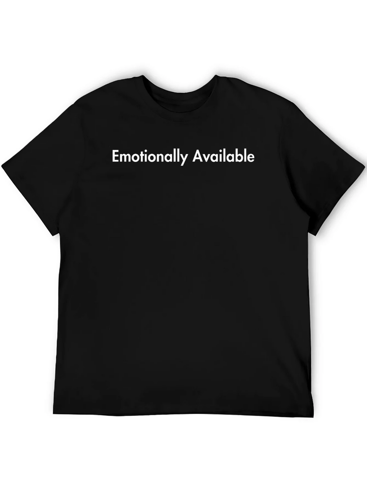 Emotionally Available Graphic Tee - Black
