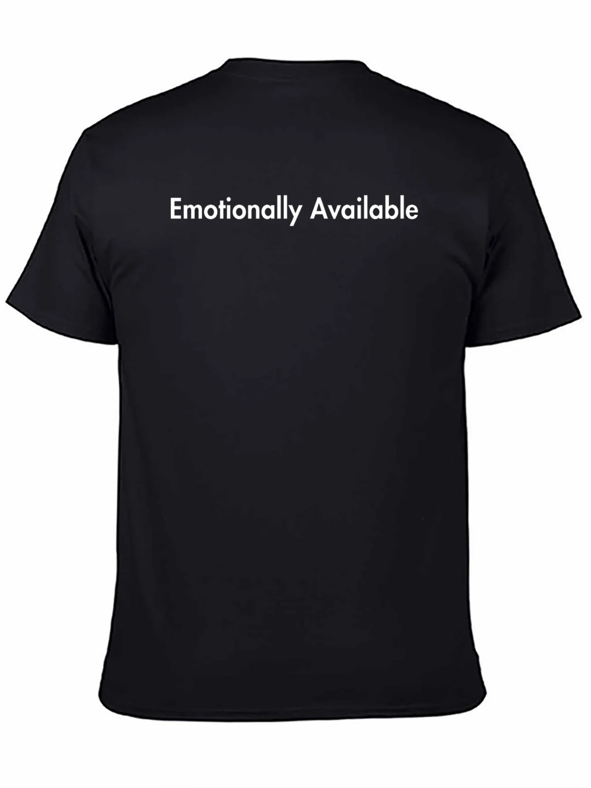 Emotionally Available Graphic Tee - Black
