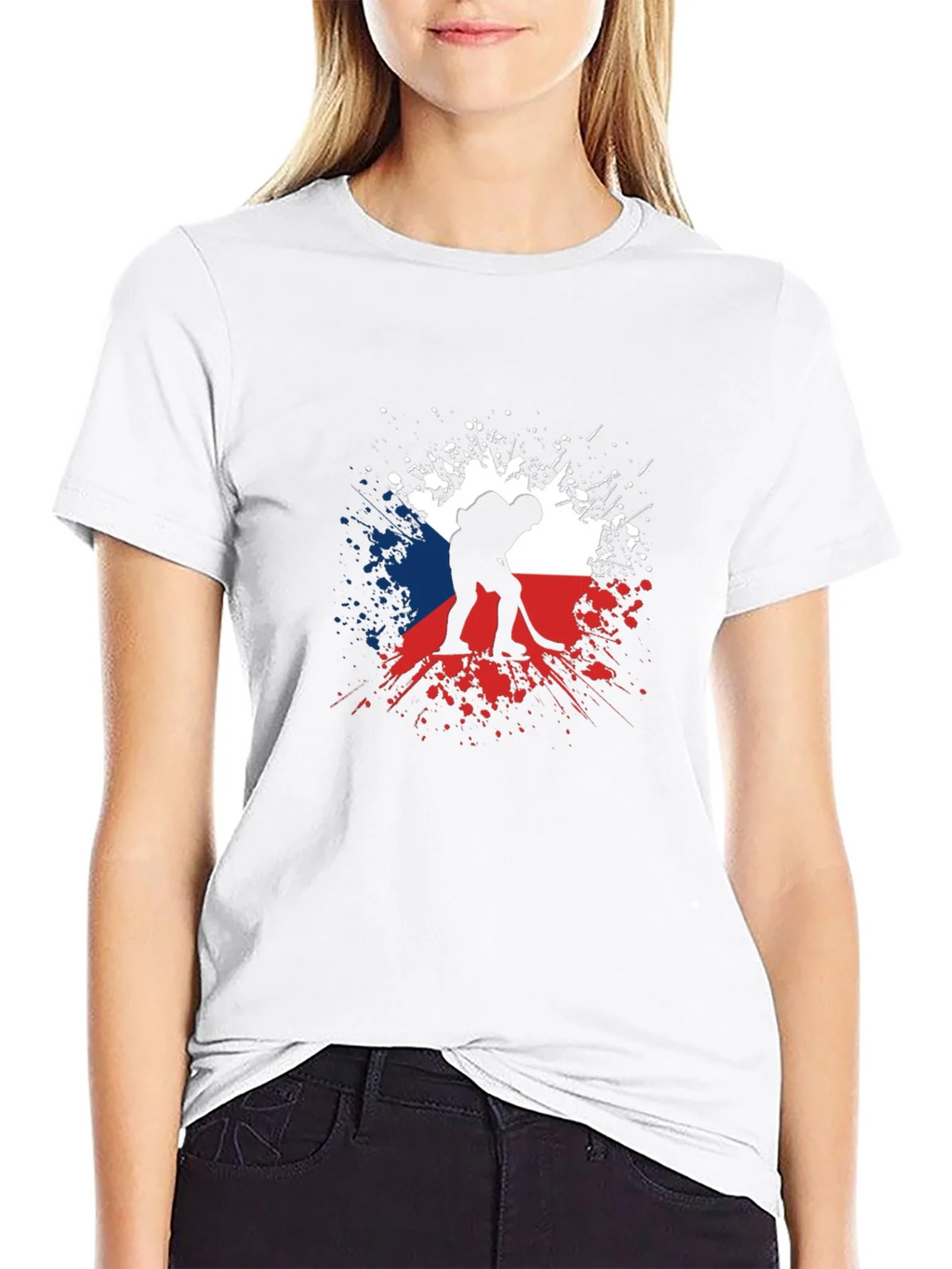 Czech Republic Hockey Fan T-Shirt