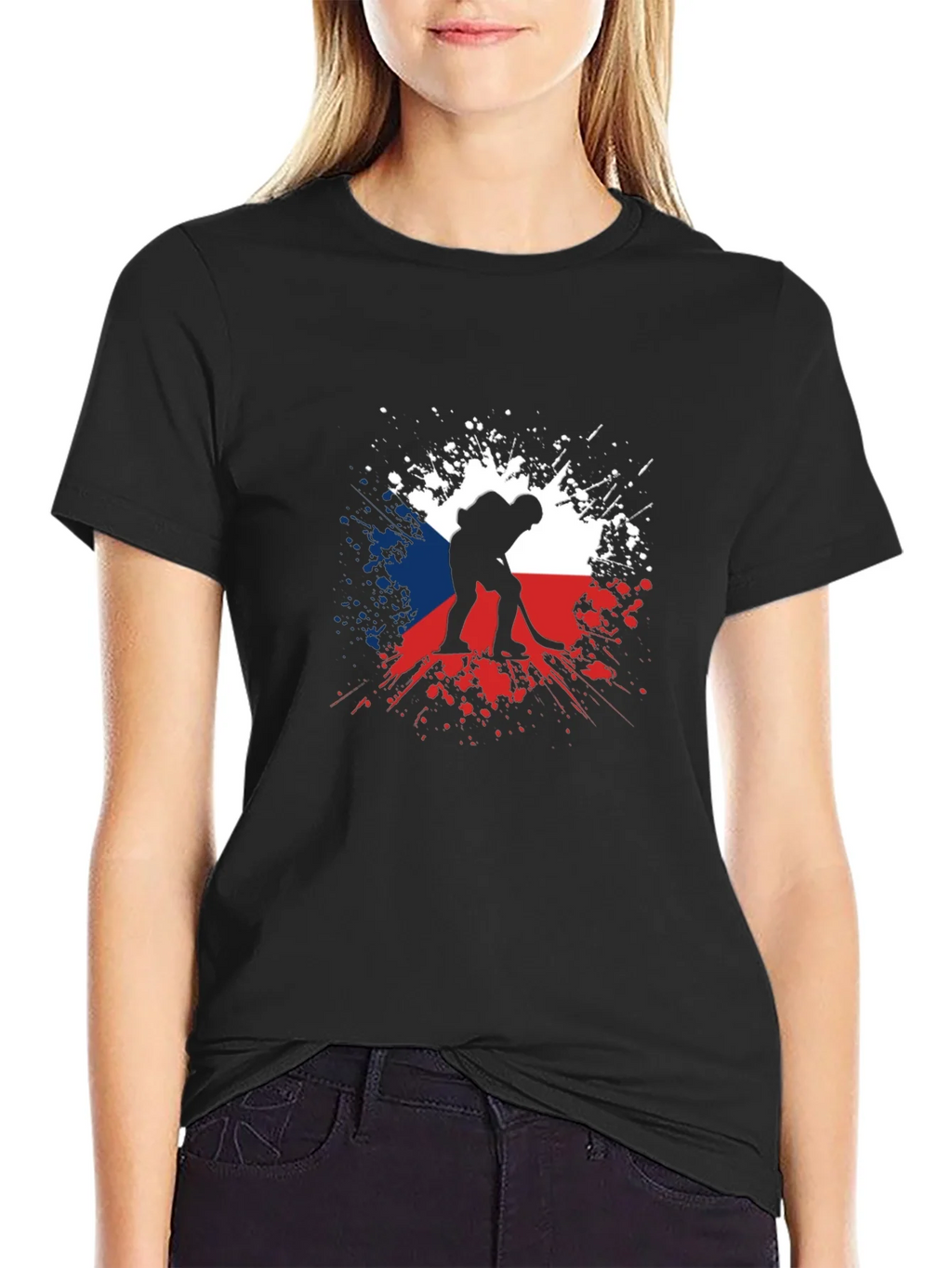 Czech Republic Hockey Fan T-Shirt