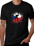 Czech Republic Hockey Fan T-Shirt