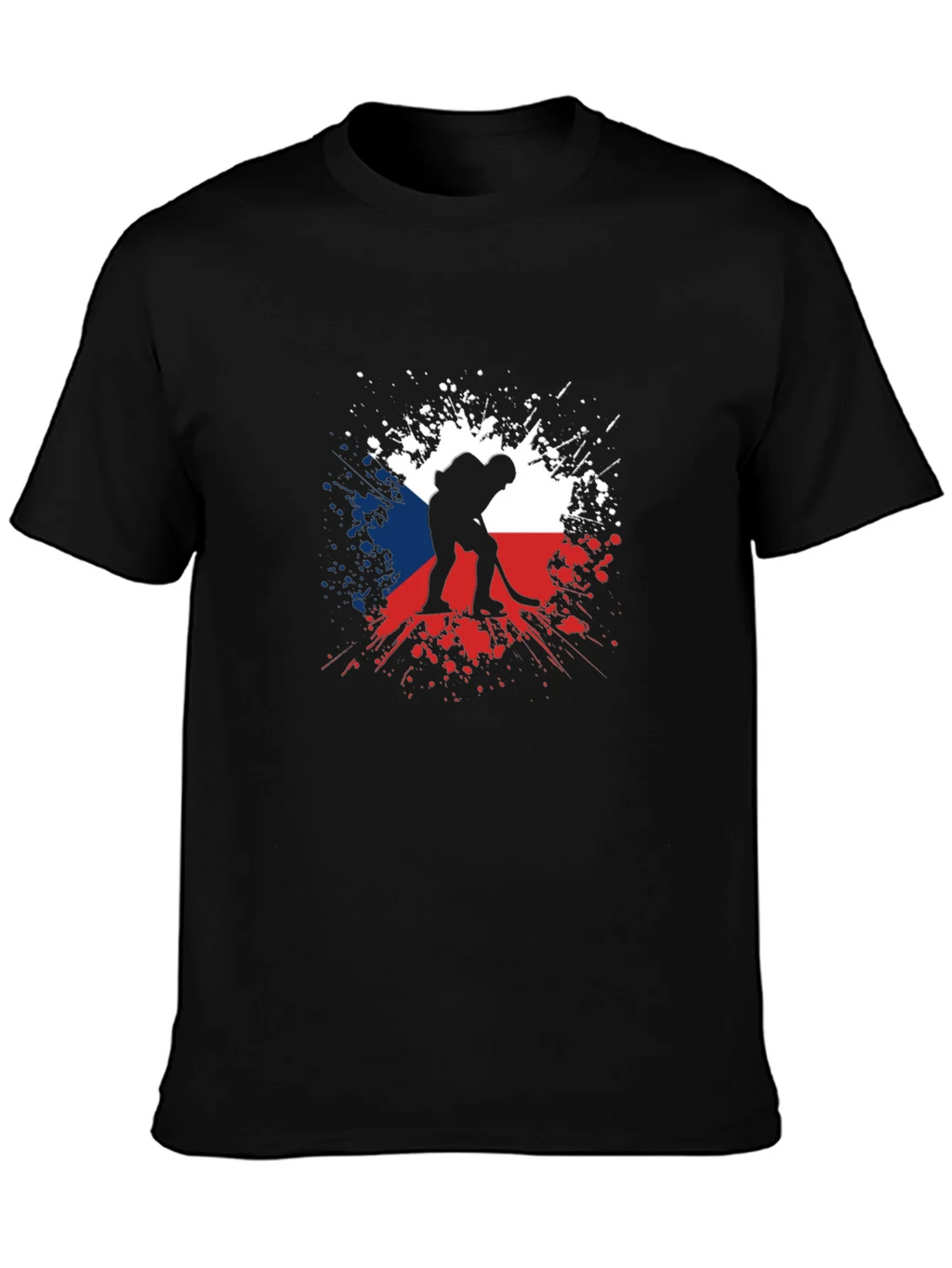 Czech Republic Hockey Fan T-Shirt