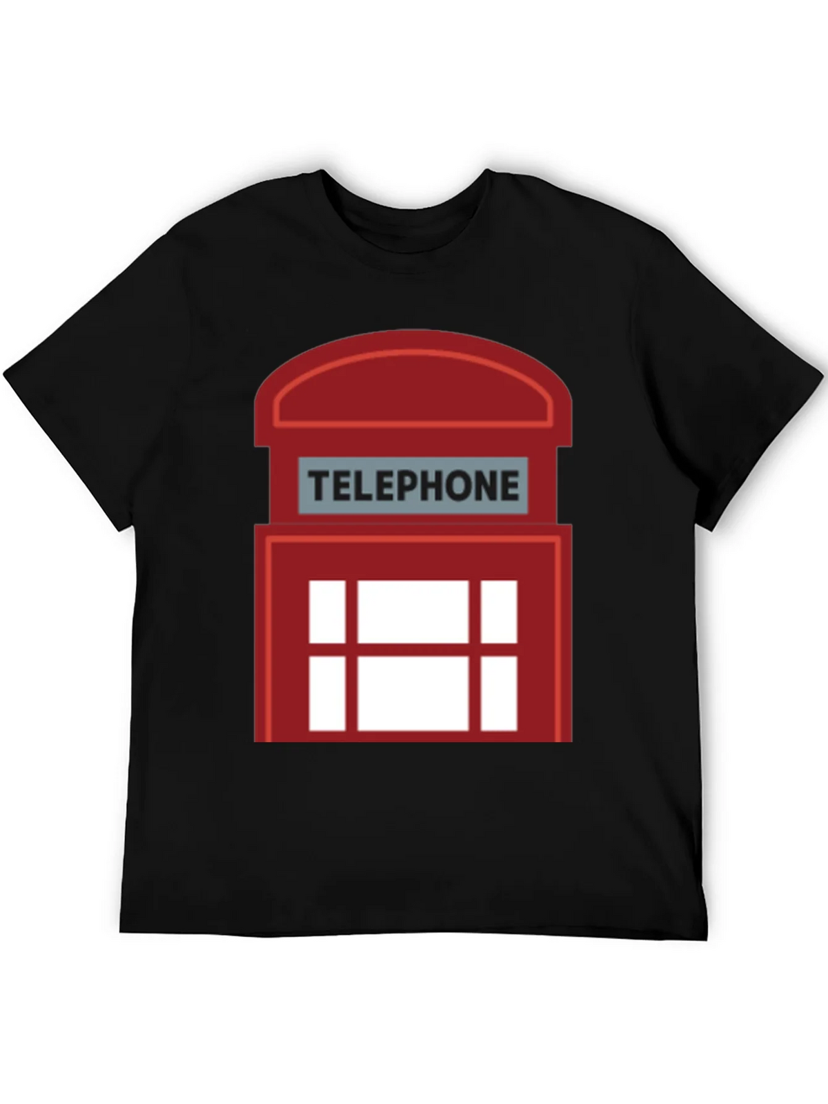 London Telephone Booth Graphic T-Shirt